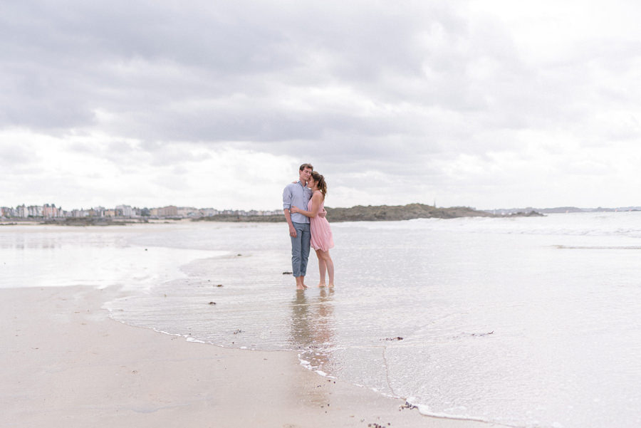 amoureux a la plage de st malo