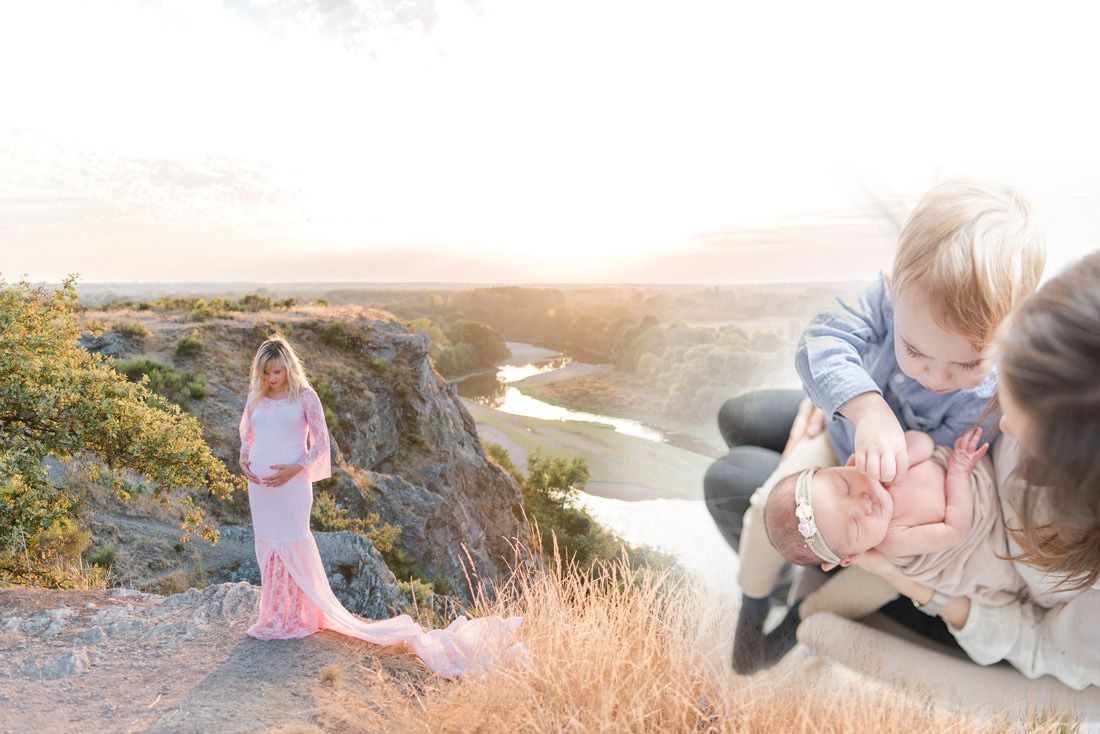 Séance photo grossesse et nouveau-né